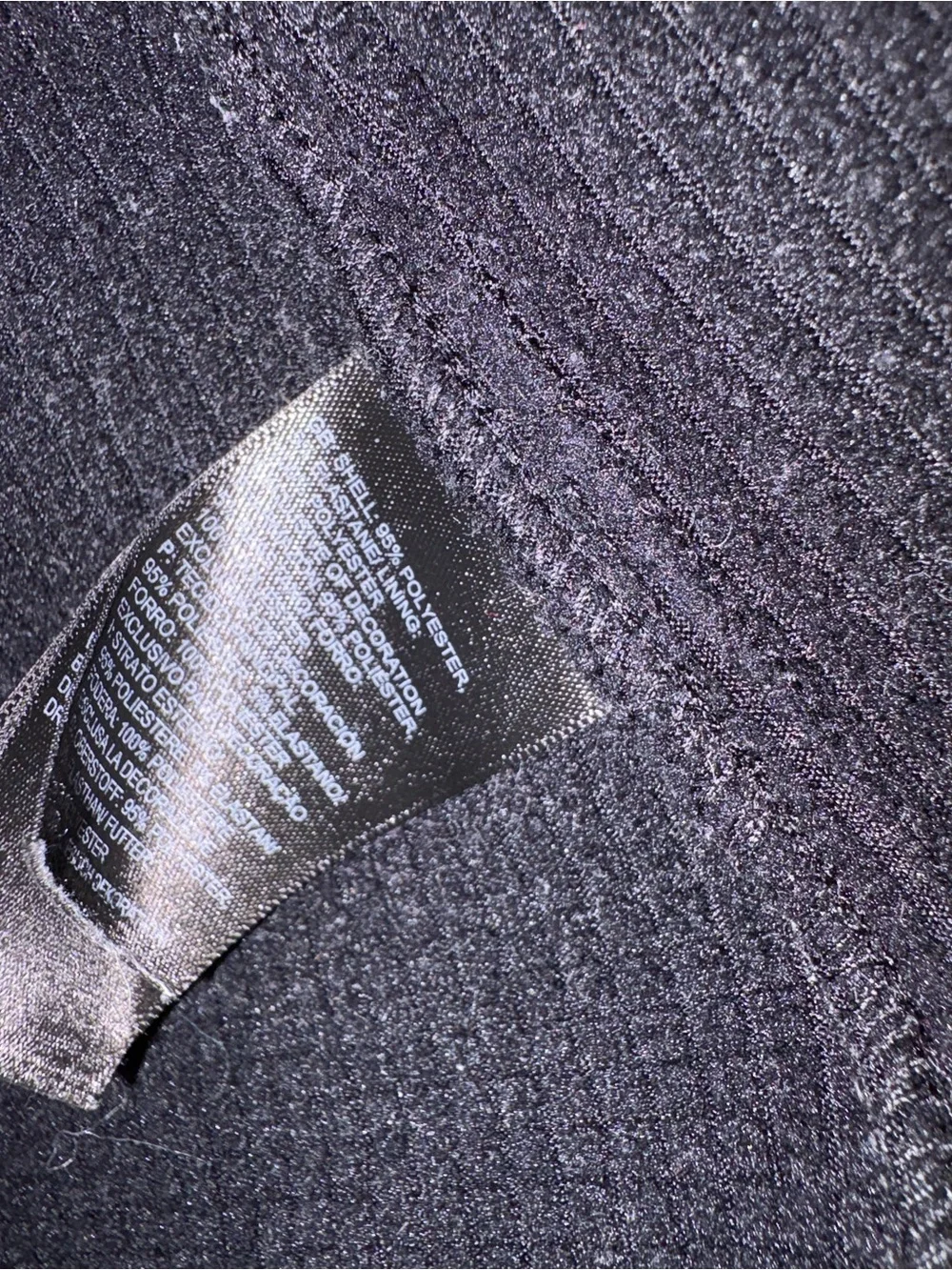 The North Face Black Lightweight Full-Zip *FLAW* Jacket